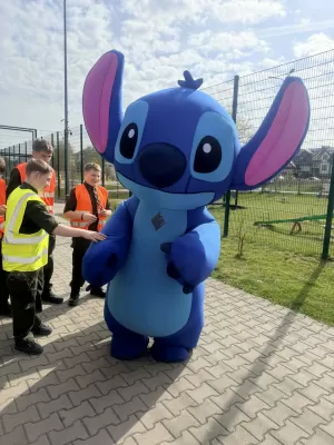 Stich jako wsparcie charytatywnego biegu w Turce