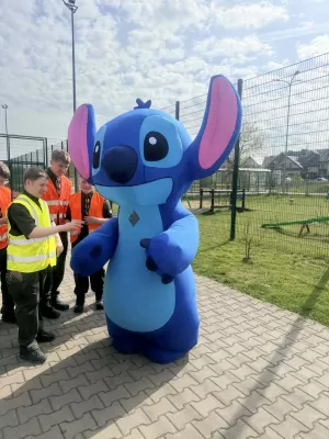 Atrakcje eventowe na biegu Metr za metrem po zdrowie Frania